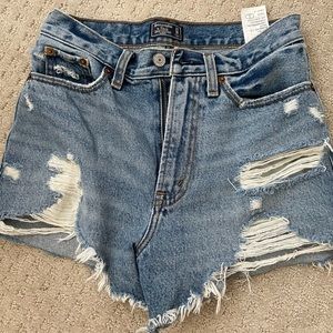 Abercrombie high waisted shorts